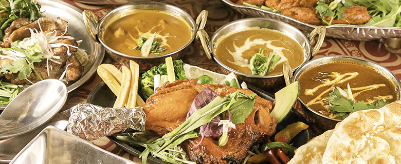 カストリーレストランの本格的ネパール料理